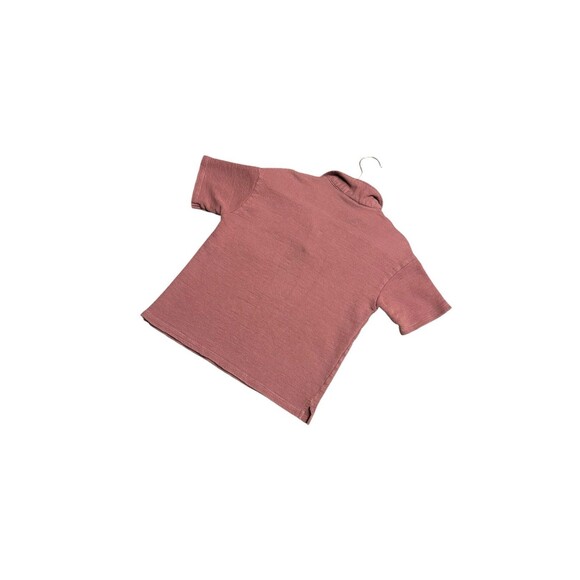 Zara | Pink Textured Tee | 4-5T - Picture 2 of 4